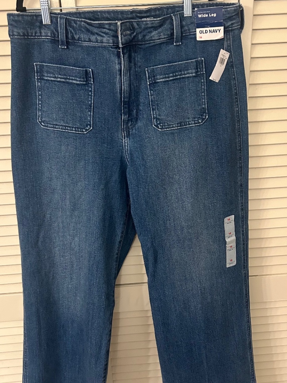 Old Navy Extra High Rise Wide Leg Jeans